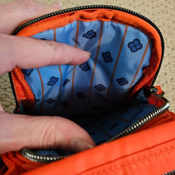 Lug Skeeter Mini SE Convertible Crossbody / Belt Bag in Papaya EUC - Picture 4 of 7